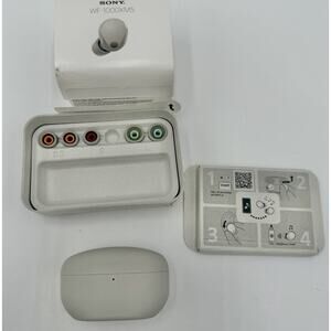 Sony WF-1000XM5 Truly Wireless Bluetooth Noise Canceling Headphones - Silver